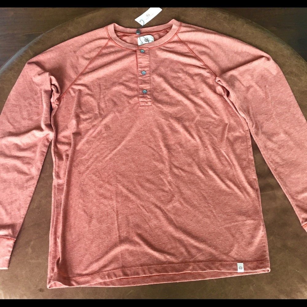 AG Mens Auburn New Long Sleeve Shirt Auburn Small